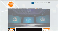 Desktop Screenshot of cimedia.tv
